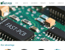 Tablet Screenshot of fast-pcb.com